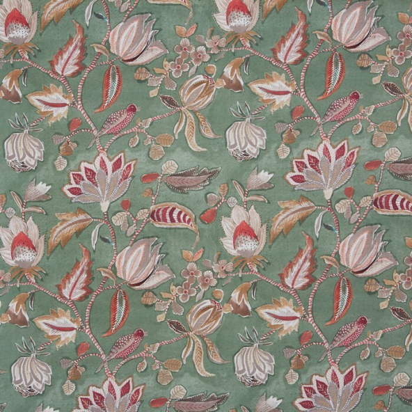 Azalea Fennel Fabric by Prestigious Textiles