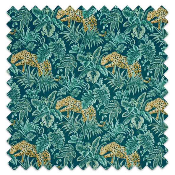 Swatch of Leopard Ocean by Prestigious Textiles