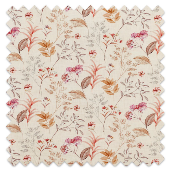 Swatch of Verbena Rhubarb by Prestigious Textiles