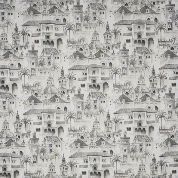 Voyage Stone Fabric by Prestigious Textiles