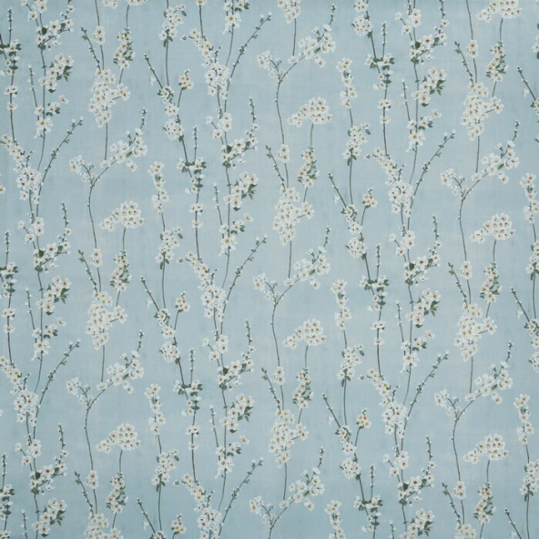 Almond Blossom Porcelain Fabric Flat Image
