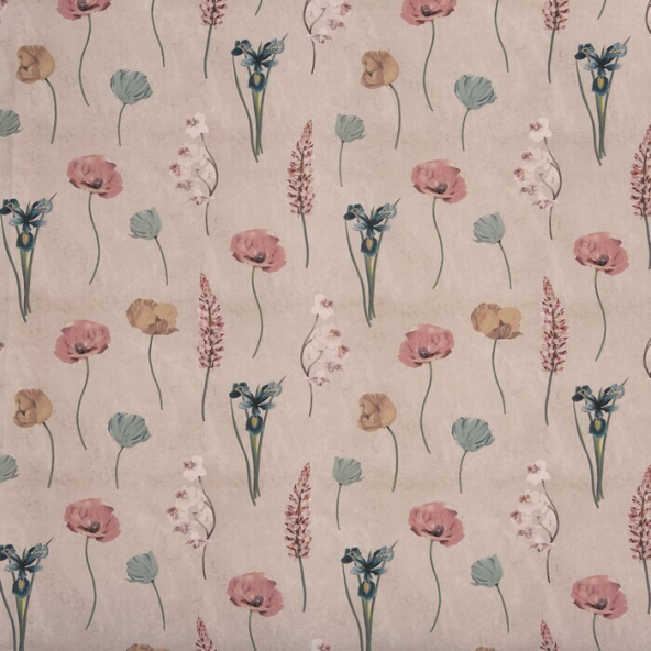 Flower Press Rose Water Fabric Flat Image