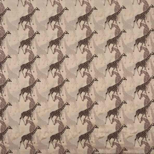 Giraffe Sandstorm Fabric Flat Image