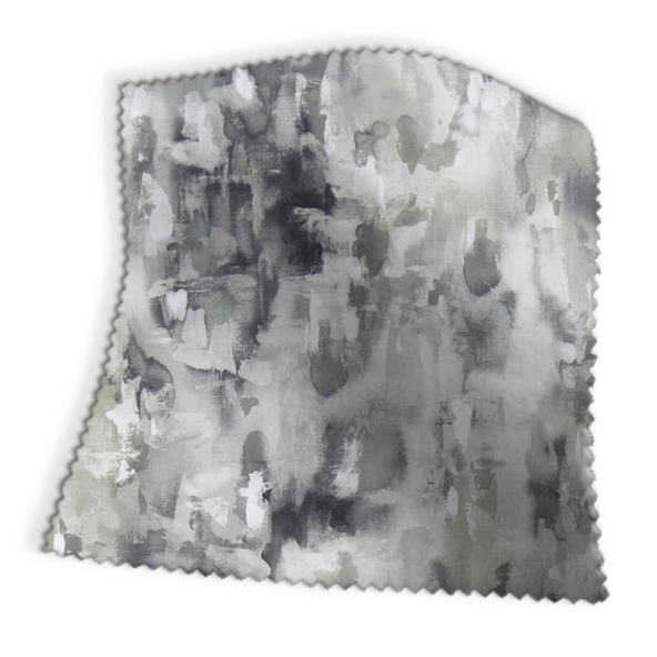 Impasto Smoke Fabric Swatch