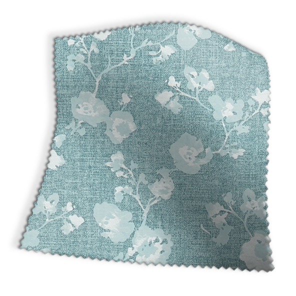 Sakura Teal Fabric Swatch