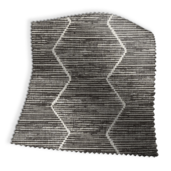 Stratum Charcoal Fabric Swatch