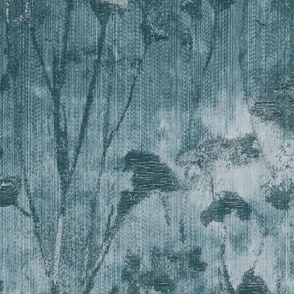 Silhouette Kingfisher Fabric