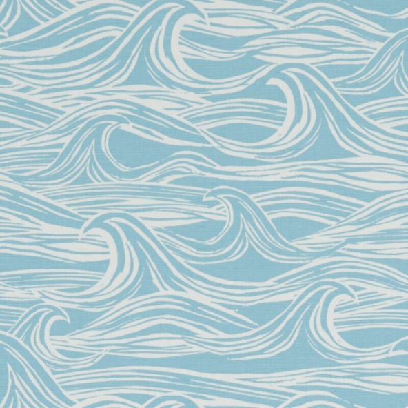 Surf Aqua Fabric