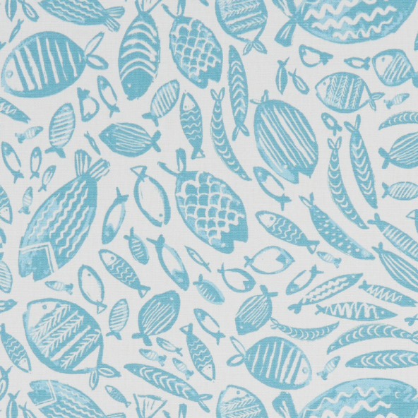 Trawler Aqua Fabric