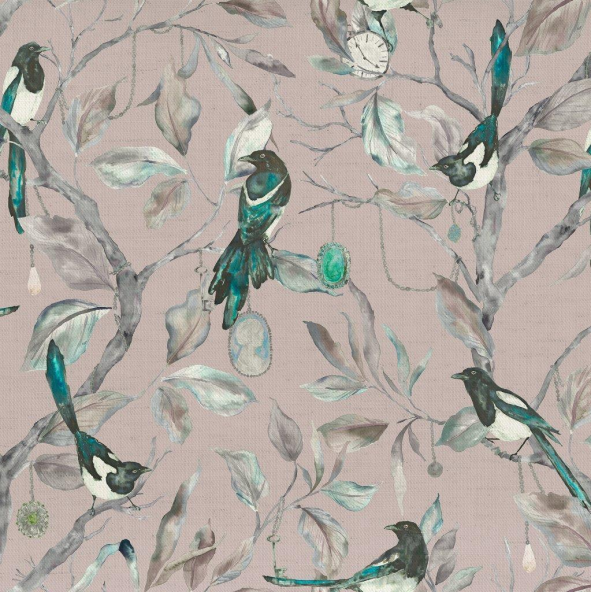 Collector Blush Fabric by Voyage