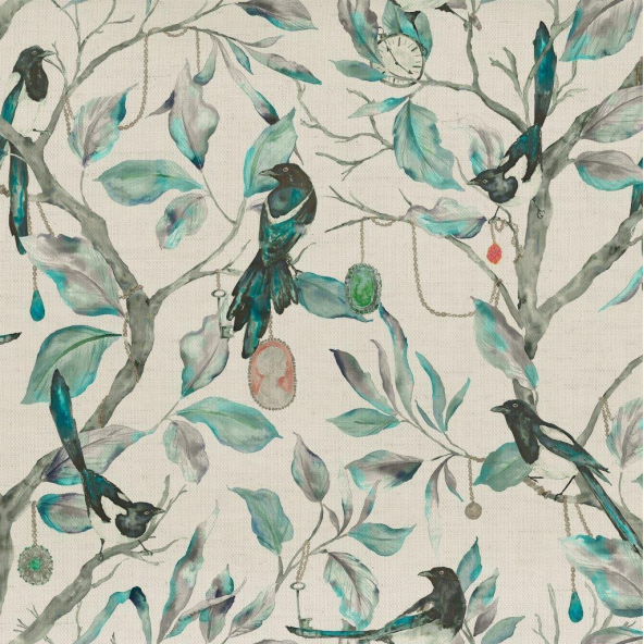 Collector Linen Fabric by Voyage