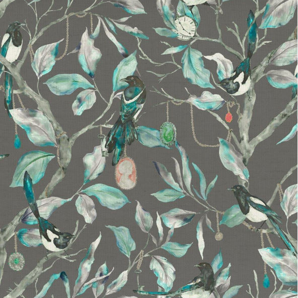 Collector Onyx Fabric by Voyage