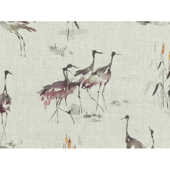 Image of cranes linen tourmaline by Voyage