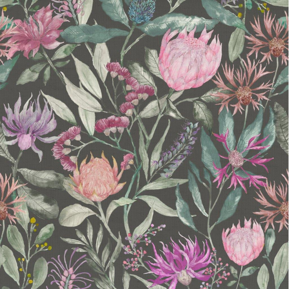 Fortazela Onyx Fabric by Voyage