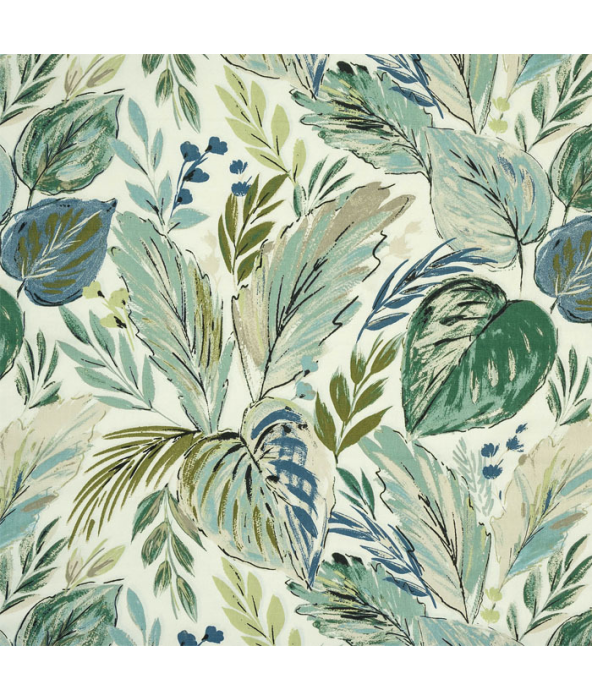 St Barts Seafoam Fabric by Porter And Stone