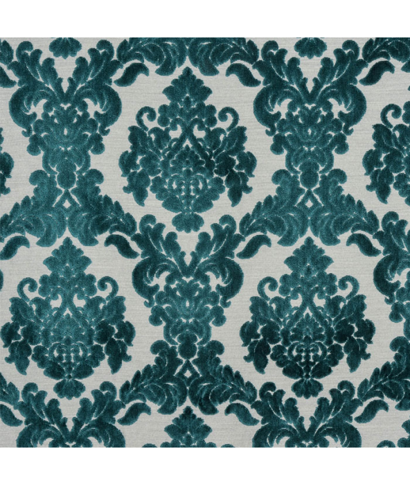 Tuscania Teal Fabric by Porter And Stone