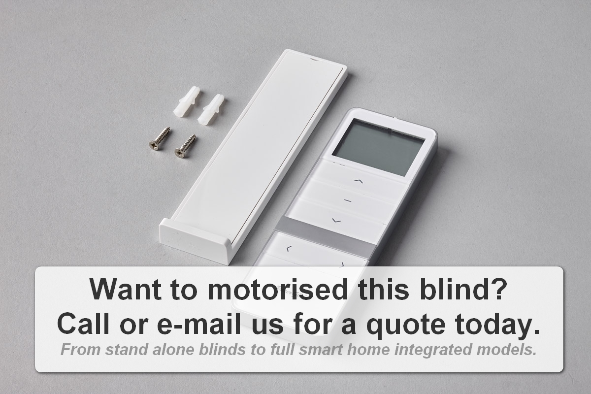 Motorise your roman blinds for less than you think.