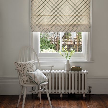 Atmosphere Vibe Embroidered Roman Blinds