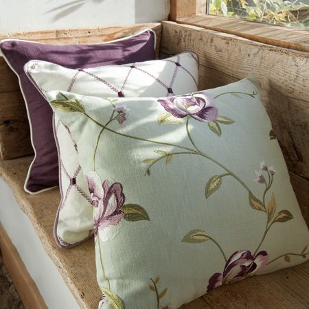 Tatton Linen Embroidered Fabrics